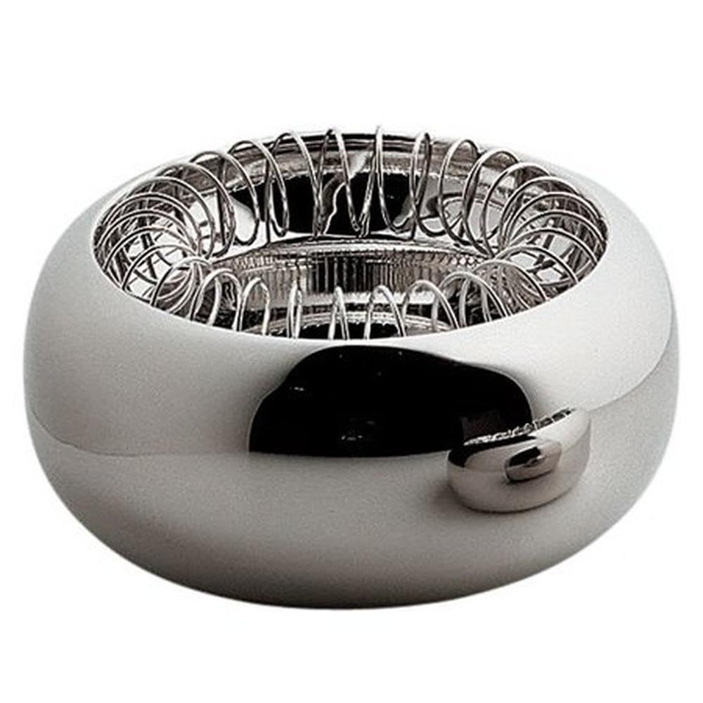 ALESSI 灰皿　ステンレス　シルバー ☆ ALESSI ASHTRAY S ステンレスシルバー ☆ 美中古品